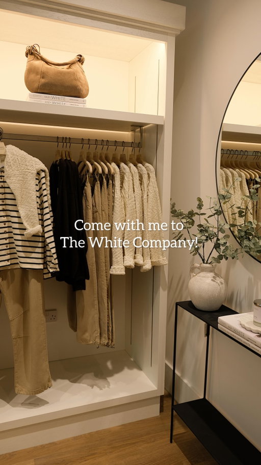 AD| Come with me to the new @thewhitecompany Manchester store at the Trafford Centre! 👋🏼

This is one of The White Company’s biggest UK stores so I was very excited to spend an afternoon exploring. From gingham cotton pjs to heavenly spring table decor and dreamy new candle scents - there’s truly something for everyone and they have every gifting occasion well and truly covered… 🤍

#thewhitecompany