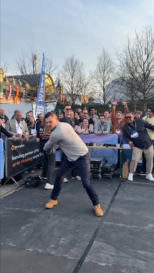 Are they really throwing servers again? 😱💥 During CloudFest @whdcloudfest, the world’s leading internet infrastructure event held annually at Europa-Park Resort, IT experts from around the globe face off in the legendary World Server Throwing Championship! 🏋️‍♂️💻

Who will claim the title this year and prove they’re the strongest in the Cloud? 🏆

#CloudFest #EuropaPark #ServerThrowing #Server #Cloud