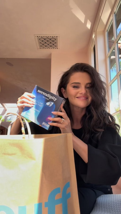 It’s officially here 💙 
I Said I Love Blue First Serendipity ice cream bars are now available to order nationwide on gopuff. 1% of every purchase supports the Rare Impact Fund 🫶