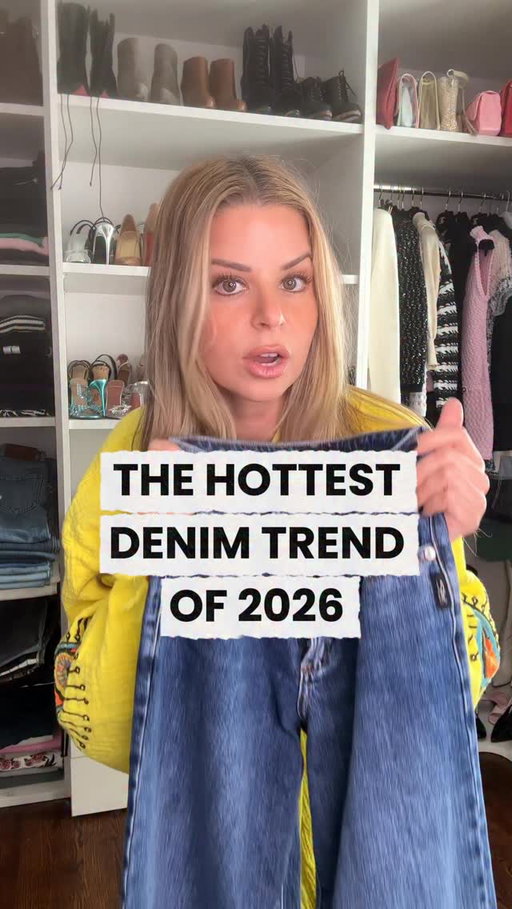 Hottest Denim trend of 2026- I’m wearing @silverjeansco loose and low, you can get 20% off using my code Meytal20 💕💕 the beautiful leather bag is @paris64world and the jacket is @celine 🖤
