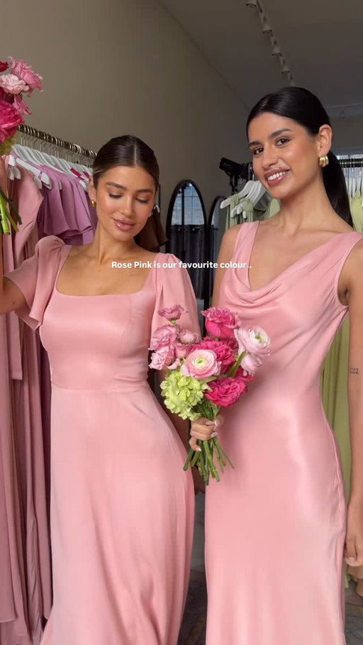 Rose Pink back on PRE-ORDER 🌹💕 

#maidstomeasure #maidstomeasurebridesmaids