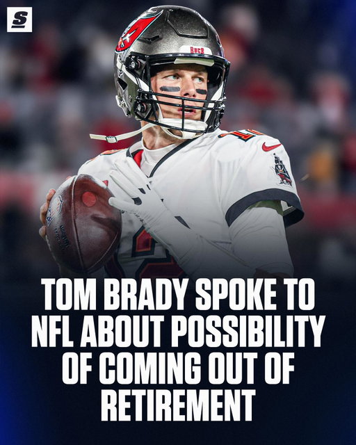 The NFL wasn’t thrilled about the idea of 48 year old Tom Brady re-entering the league 😅
[h/t Alex Sherman, Jessica Golden]