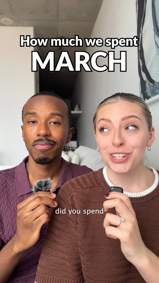 Month 3/12 ✔️

It’s almost the end of March, so it’s time to see which one of us spent more money this month! 

Here’s the situation - 
➡️ We’re a (currently engaged!) couple who lives together 
➡️ We split our rent, fixed expenses and groceries 50/50, so we don’t include them in this ‘comparison’
➡️ We compare our spending for fun, since we track our spending via our budgets anyways - there’s no actual ‘winner’ or ‘loser’! 
➡️ We both make $4,459.91/month, and we both invest $2,000/month 

March’s results… 🥁 Steph spent more money! 

What was your highest expense category this month? Let us know! 👀

#HowMuchISpent #HowMuchISpentThisMonth #WhatISpendInAMonth #HowMuchISpentInMarch #MarchWhatISpent