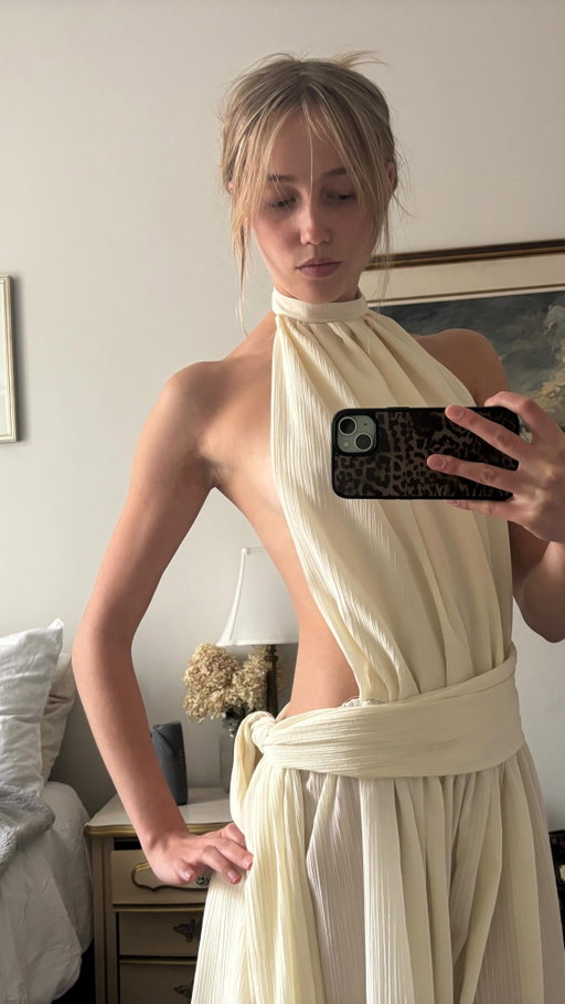 Saw this dress and had to re-create #sewing