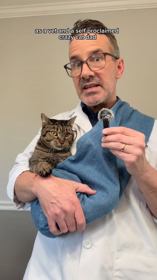 As a vet and a cat dad, I see how much diet impacts things like digestion, weight, and coat health.

A lot of what people call “crazy cat person” behavior is really just paying attention—especially to what’s in their bowl. I don’t cut corners there, and if that makes me a little crazy, I’m okay with it. That’s why I feed my own cats Open Farm. @openfarmpet 

Comment CAT and I’ll send you the link to shop! 🐱