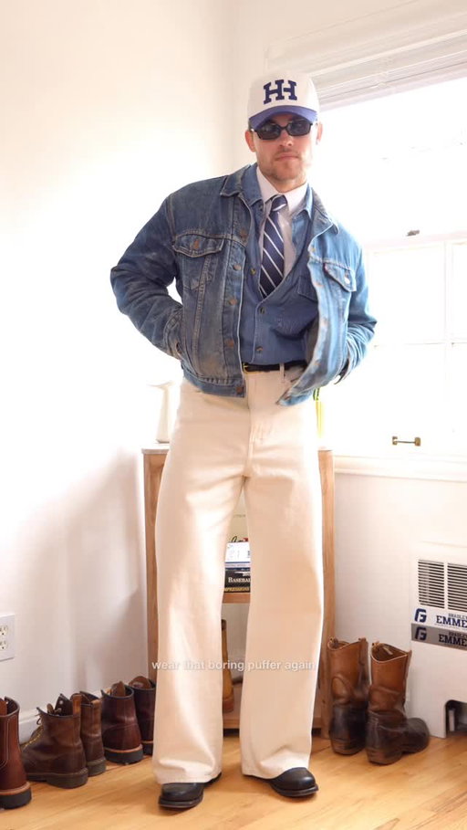 just try it my guy🗣️

This is the type of outfit I always wanted to recreate prior to creating men’s fashion content. It’s eye catching, timeless and historically masculine. 

Most guys like this style but are often intimidated by the layers and details it takes to achieve this aesthetic… don’t overcomplicate it! You likely have a white button up shirt, a quality tie, a denim shirt and jeans… then add accessories😎

It’s that easy my friend, if you get around to recreating this style of outfit, tag me! I’d love to get inspo from you guys🫱🏼‍🫲🏽

Keep your balls healthy @nadsunder use code “EMMENS” for 15% off Organic Cotton Boxer Briefs! Thank me later, foreal.

Those involved:
@huegahouse 
@meller 
@andcollar 
@bananarepublic 
@levis 
@atorie_men 
@thefryecompany 
@casio_us 
@poloralphlauren 

#mensoutfit #outfits #mensoutfits