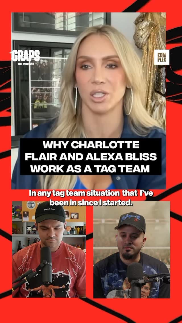 Charlotte Flair and Alexa Bliss are the perfect tag team no one saw coming

LINK IN @complex BIO for full video 🔗