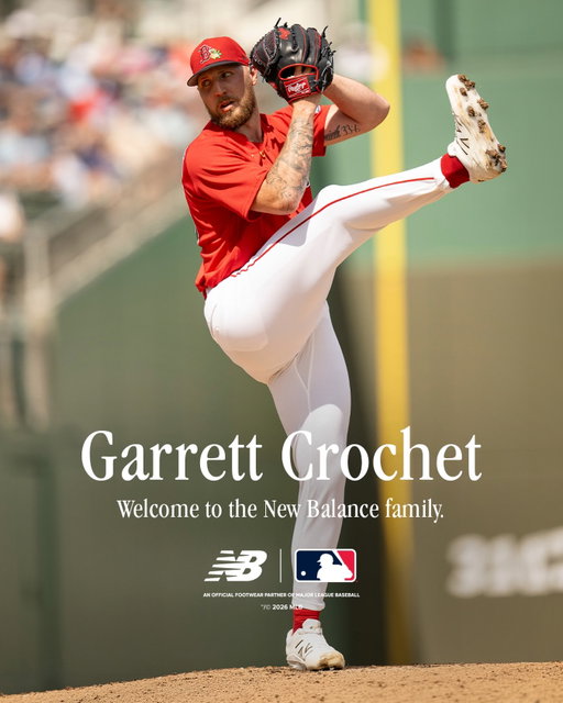 Ace of diamonds. 
 
Welcome to the New Balance family, Garrett Crochet.