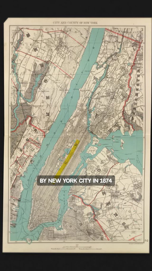 The first borough added to New York 
#map #nyc #manhattan #thebronx
