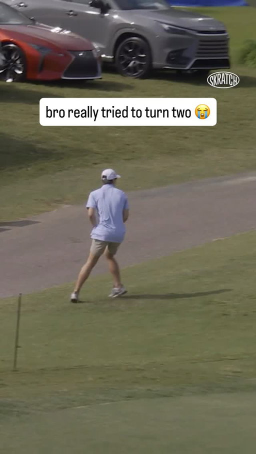 Reminder: there are no foul balls in golf.
