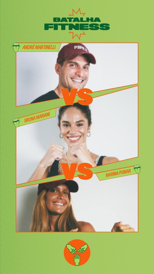 A Batalha Fitness da Papila está OFICIALMENTE no ar ✨💪

A partir de hoje, Bruna Mariani, André Martinelli e Marina Pumar entram na disputa com pratos inéditos criados por eles para o nosso cardápio!

Agora é simples:
o prato mais vendido e mais votado, vence!!!

E o campeão leva 1 ano de Papila grátis 🏆👀

A pergunta é…
qual prato vai conquistar seu voto?