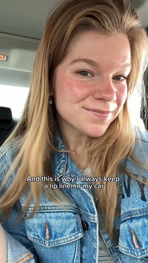 I do this when I am not wearing face makeup but have to go somewhere I can’t look totally dead 😂
