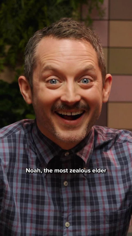 @mythicalchefjosh read Elijah Wood an excerpt from his college essay on Happy Feet and safe to say we are ALL impressed. 😅 #LastMeals #MythicalKitchen