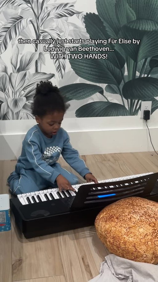 No lessons… no practice… so how does he know this?! 😳 is this normal?? #piano #giftedkids #childprodigy #beethoven #musicgenius @iammarcohall