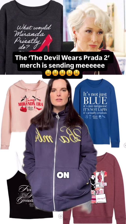 I do believe it’s a humiliation ritual at this point #thedevilwearsprada #thedevilwearsprada2 #merch