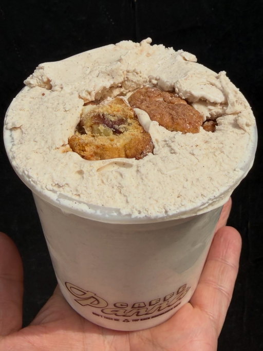 🥕 🥕 @levainbakery Carrot Cake Pint - Levain’s new carrot cake cookie chunks mixed into our cinnamon sweet cream with candied pecans. At both Caffè Panna locations today while supplies last. Ordering from our site right at 130pm is the best approach! 🥕 🥕