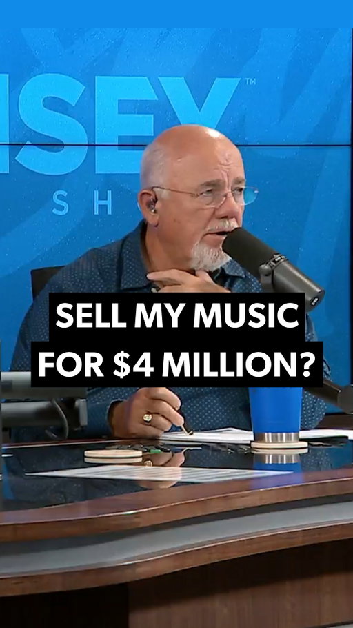 A songwriter with unpredictable income faces a brutal season. His baby is born prematurely, his wife is diagnosed with lupus, and both are in and out of the hospital. Now he’s considering selling his entire music catalog for $4 million just to create stability. He called in to The Ramsey Show for advice.