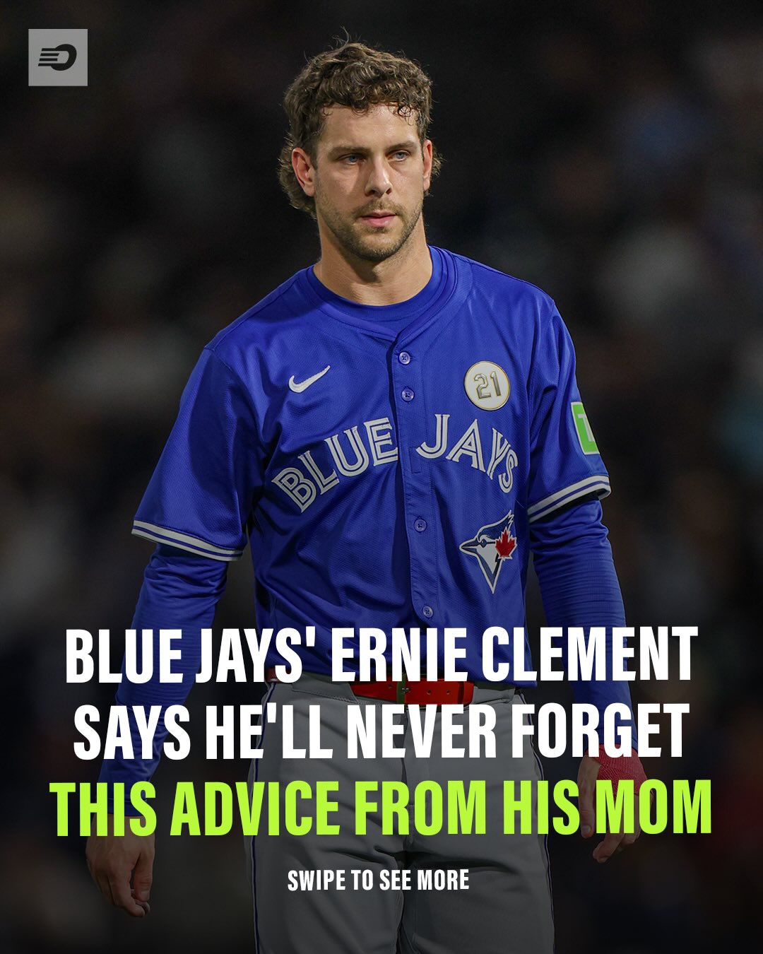 Blue Jays breakout star Ernie Clement’s MLB career nearly came to an end before it ever really even began 👀⚾️

The versatile infielder joined the Jays organization when his career was at an all-time low. He’d recently just been released by the Oakland Athletics, and there was no guarantee he would ever get back to the Majors. The stress was almost too much for Clement, who admitted in a recent Players’ Tribune column that there was a moment when he broke down crying in front of his mom 😔

It was his mom’s advice, however, that helped turn him into the player Blue Jays fans get to see today 😤

📸 Kevin Sousa / Nathan Ray Seebeck - Imagn Images 
#mlb #bluejays #toronto