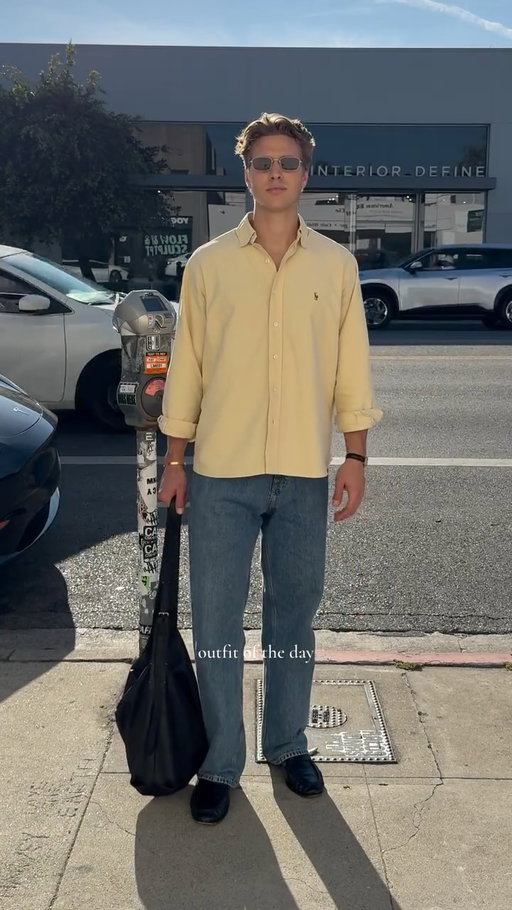 outfit of the day 

mens fashion - mens style - outfits for guys - spring fashion inspo - oxford shirt - spring shirts for men - outfit inspo 

#mensfashion #mensstyle #outfitinspo #outfitoftheday #springfashion