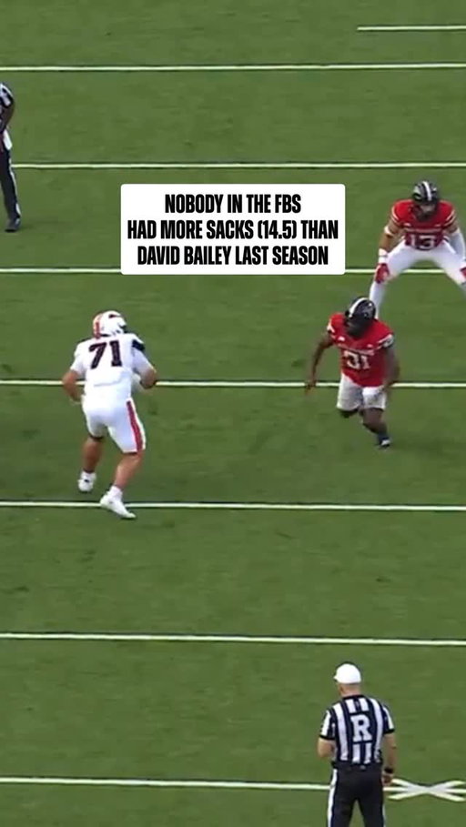 Don’t blink or you’ll miss @baileyy.david sacking the QB 👀

2026 NFL Draft – April 23-25 on NFLN/ESPN/ABC
Stream on @NFLPlus