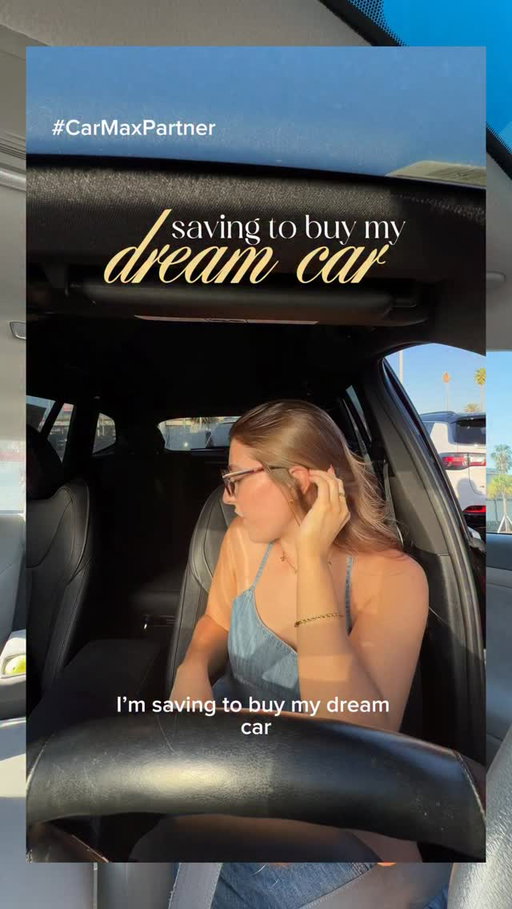 #Sponsored @carmax How I’m thinking through saving for and purchasing my dream car! I’m thinking about buying used to save more on the purchase price.

Wanna Drive? Learn more and visit carmax.com with the link in my bio. #CarMaxPartner