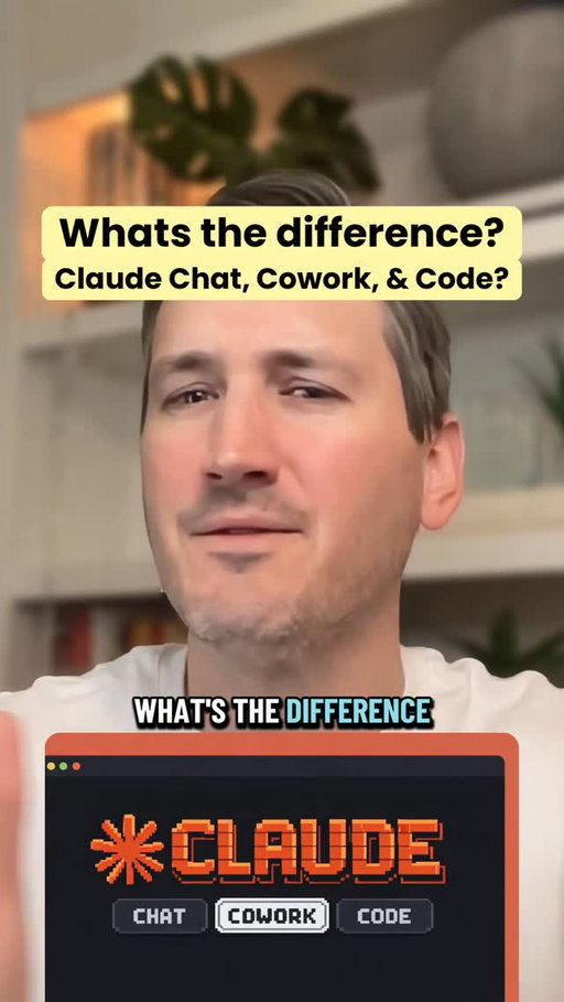What’s the difference between Claude, Claude Cowork, and Claude Code?

Here’s a full breakdown. 
#claude #claudecowork #claudecode
