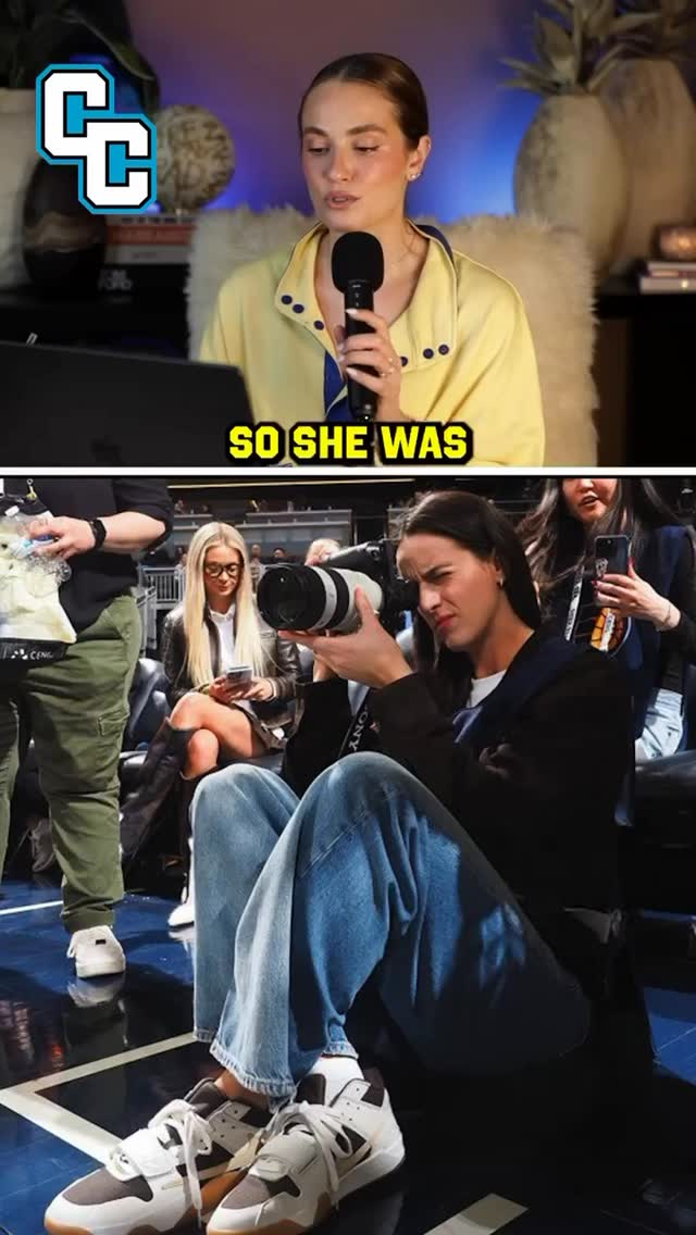 Caitlin Clark found a new skill 📸