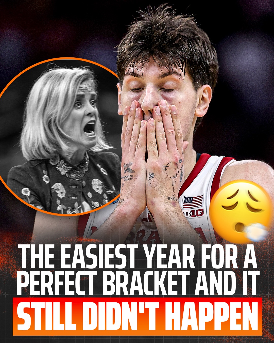 THE FINAL PERFECT BRACKET FALLS 🤯

With NIL and the transfer portal leading to fewer Cinderellas, we’ve seen some of the CLOSEST perfect brackets in the last couple years 👀