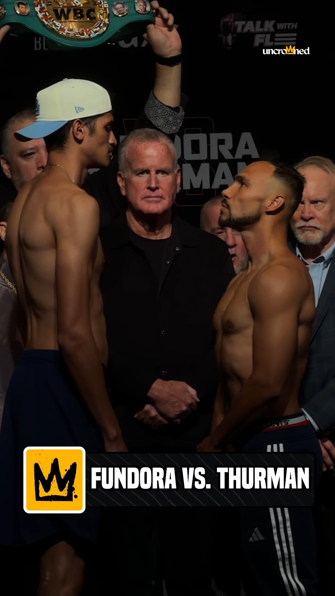 Keith Thurman said he's coming to chop down a tree 🪓🌲 

But 6'6" champ Sebastian Fundora's not buying it 🏆 #FundoraThurman