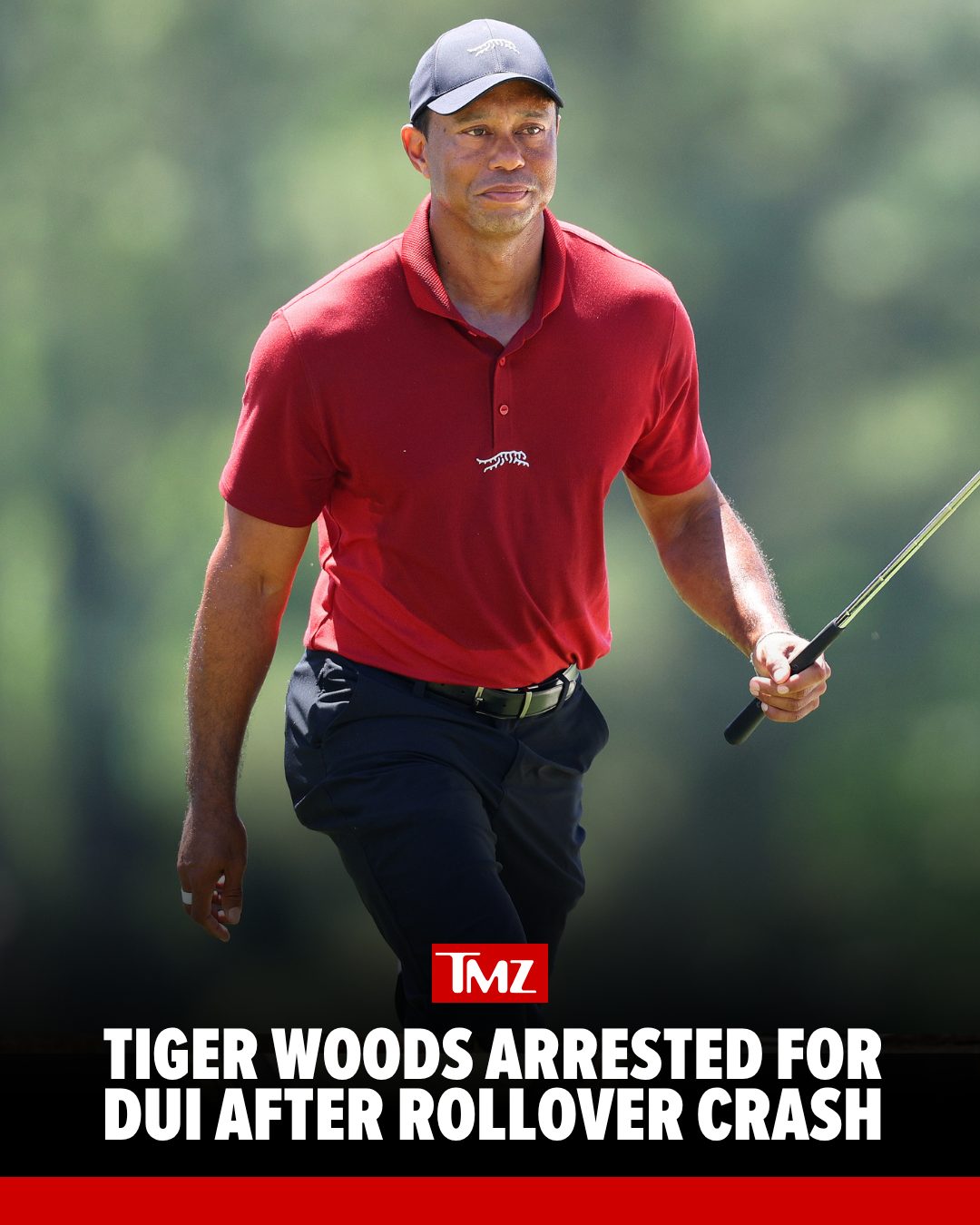 🚨 BREAKING: Tiger Woods has been arrested for DUI after his rollover crash in Florida.

Everything we know in the link in our bio