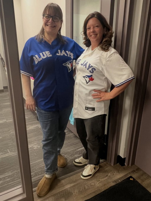 We are ready!! @jjennings85 ❤️⚾️🙌

#letsgobluejays