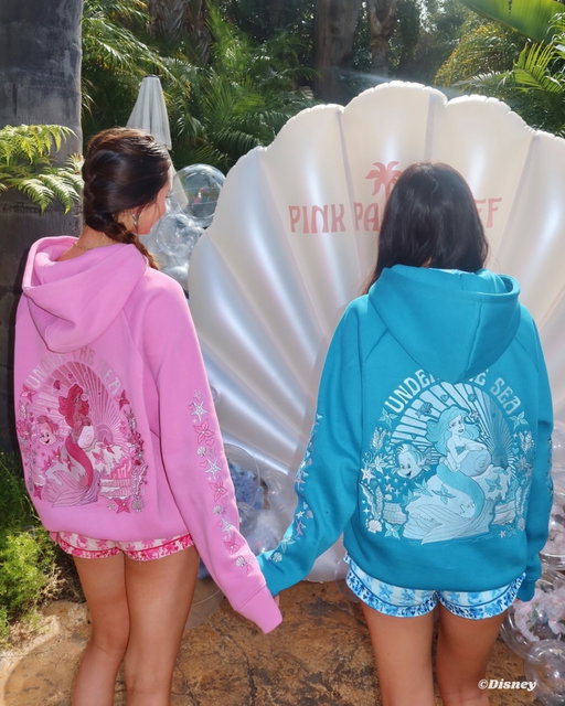 Once upon a time... your two favorite worlds collide: Disney’s The Little Mermaid and Pink Palm Puff! 🧜‍♀️🫧💖Coming April 11th, 5pm EST! #Disney #PinkPalmPuff