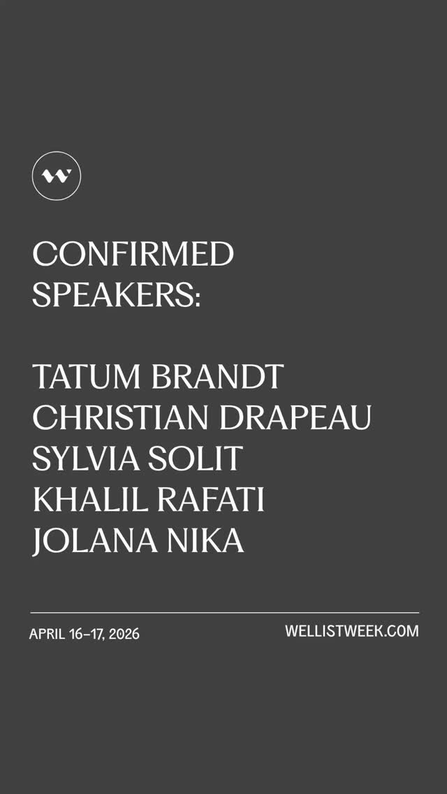 The Forum is for people who practice what they preach.  Who are unapologetically themselves and BUILD from a space of personal experience. 

Meet 5 more voices joining us on stage:

@tatumbrandt founder brandt creative co., the wellness industry’s go-to brand builder

@stemcellchristian founder & chief science officer @stemregen, the scientist behind adult stem cell theory

@sylviasolit cfa charterholder, trained shaman, chief spiritual wellness officer @primequadrantcorp

khalilrafati founder @sunlifeorganics, author of I Forgot to Die

@lazybitch.la 15 years bridging movement, functional nutrition, gut health (movement practice)

We’re honored to have these powerful leaders on our schedule, with more being announced soon.

Explore passes at wellistweek.com (link in bio).

#Wellist #Miami #Wellness