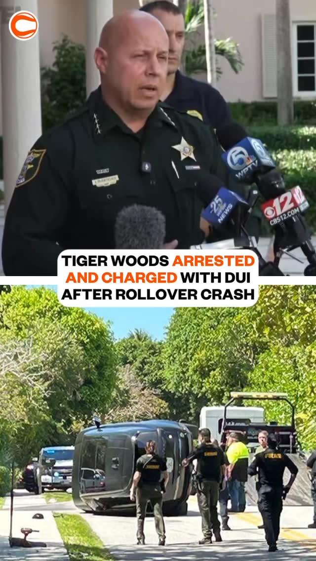 Tiger Woods was involved in a car accident in a residential neighbourhood in Florida and has been arrested and charged with a DUI, property damage and refusal to submit a lawful test.

#tigerwoods #pga #golf