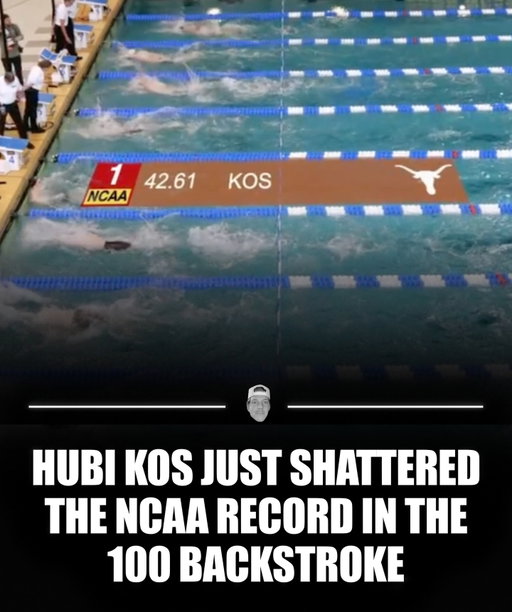 HUBERT KOSSSSSS 42.61 100 BACK!!!!!

20.4 at the 50 TO THE FEET!!!