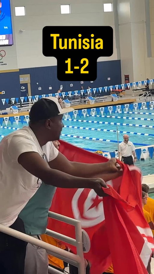 Tunisia 1-2
Ahmed Hafnaoui and Ahmed Jaouadi touch 1-2 in the 500 (along with Florida teammate Gio Linscheer who touched 5th). This trio racked up 51 points to help Florida in the team race for first against Texas.