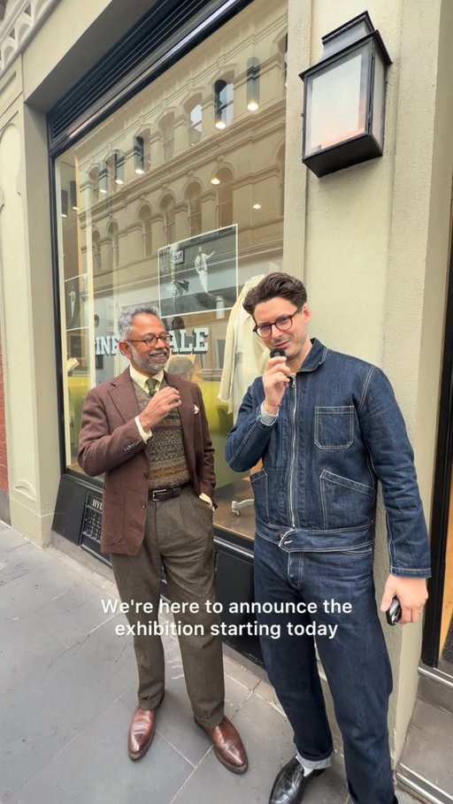 Getting to know @gezzaseyes ahead of his exhibition. Come and stop by from March 27 - April 2nd 📷