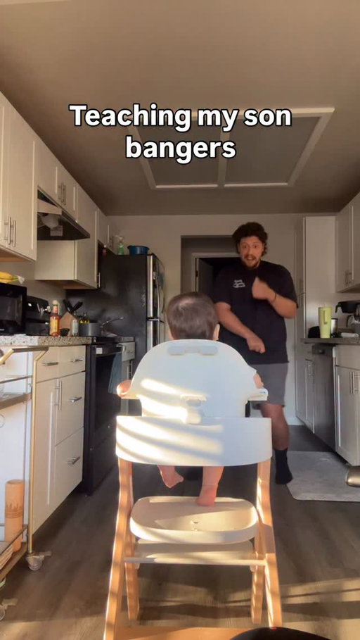 A great children’s song! #dad #dance