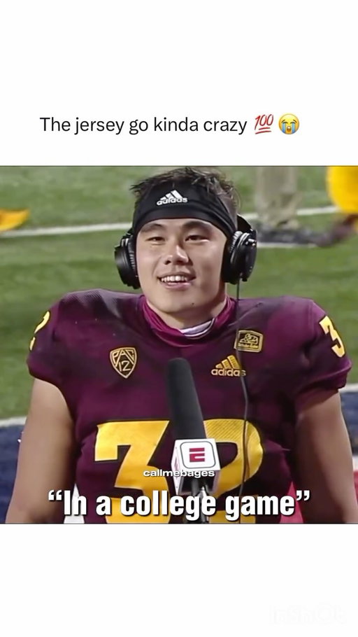 Jackson He made history at Arizona State Sun Devils football, becoming the first Chinese-born player to score a touchdown at the Division I level. That moment wasn’t just about six points—it was about representation, perseverance, and breaking barriers in a sport where diversity is still growing. When he crossed that goal line, it symbolized years of hard work paying off on one of college football’s biggest stages.

Coming from a non-traditional football background, Jackson He’s journey is different from most players you see on Saturdays. He didn’t grow up surrounded by Friday night lights or powerhouse programs—instead, he had to learn, adapt, and prove himself every step of the way. His path to Arizona State University wasn’t easy, but it’s exactly what makes his story so powerful. Every snap he plays carries a deeper meaning than just the game.

That touchdown is bigger than just one highlight—it opens doors for future international players who dream of playing American football. Jackson He showed that the sport truly has no borders, and talent can come from anywhere in the world. Moments like this remind fans why we love the game—not just for the competition, but for the stories that inspire the next generation.

Follow US (@jukedly) for more football videos! 🏈