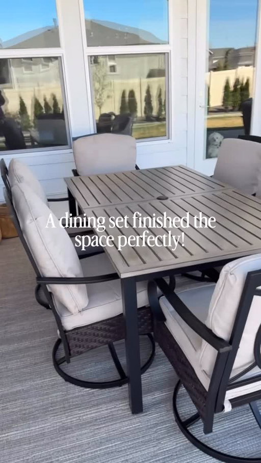 Comment “table” for the links to 20% OFF!! Such a good price for this set! I’m so so excited to start spending our evenings out in the porch! 😍

#sunset #games #familytime #homedecor #homeinspo