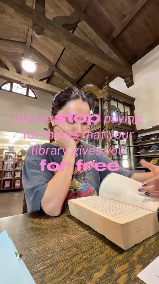 go get a library card! it could be the single coolest thing you do this year :)