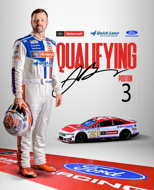 Congratulations to the #21 team on their best qualifying effort of the season! 👏