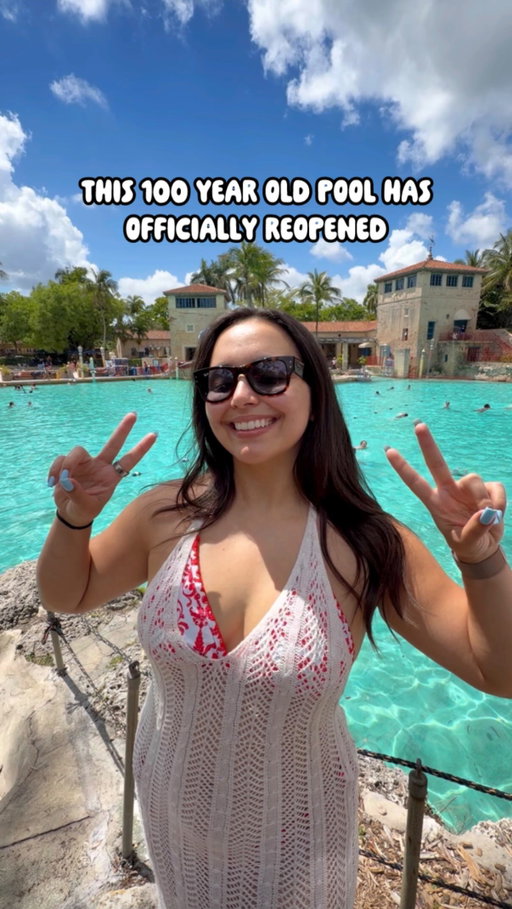 Things to do in Miami: Visit the iconic Venetian Pool in Coral Gables, which has officially reopened after renovations 🤩. This historic pool has been around since 1923, and the refreshed space still keeps all of its old charm. Don’t worry, it still has the same freezing cold water, caves, and waterfall everyone loves, which makes it perfect now that Miami is heating up ☀️💦
•
📍 Venetian Pool 2701 De Soto Boulevard
🎟️ $18 per adult for non residents until Memorial Day | $7 for Coral Gables residents year round
•
#thingstodoinmiami #miami #venetianpool #coralgables #iviethefoodie