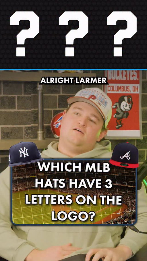 Which MLB teams have 3 Letters in their logos? #mlb #baseball #logo