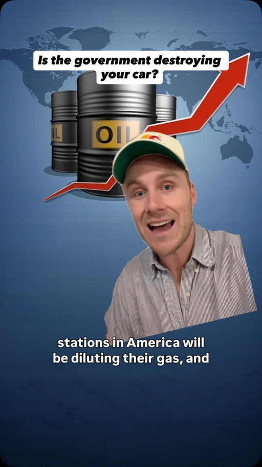 On May 1, 2026 until May 20, 2026 the Fed has authorized an E15 waiver that will lower the cost of gas by around 25¢ per gallon, but will also switch from 10% ethanol to 15%.

Higher ethanol content will cause your fuel economy to drop, but other than that, the only people that need to be careful are motorcycle owners, older cars (2000 or older), higher end engines, and small tool motors (lawn mowers, chain saws, etc.)

Do you think this will help save people money, or is it just a band aid?

#cars #gas #ethanol #oil #oilprices