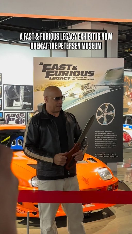 🚨 THE FEELS WALKING THROUGH THIS EXHIBIT 🥹 @PETERSENMUSEUM 🚨

A FAST & FURIOUS LEGACY: 25 YEARS OF AUTOMOTIVE ICONS EXHIBIT IS OPEN SO COME VISIT NOW!! 🚗💨

#PETERSENMUSEUM #FASTANDFURIOUS #LEGACY #ICON #LEGEND