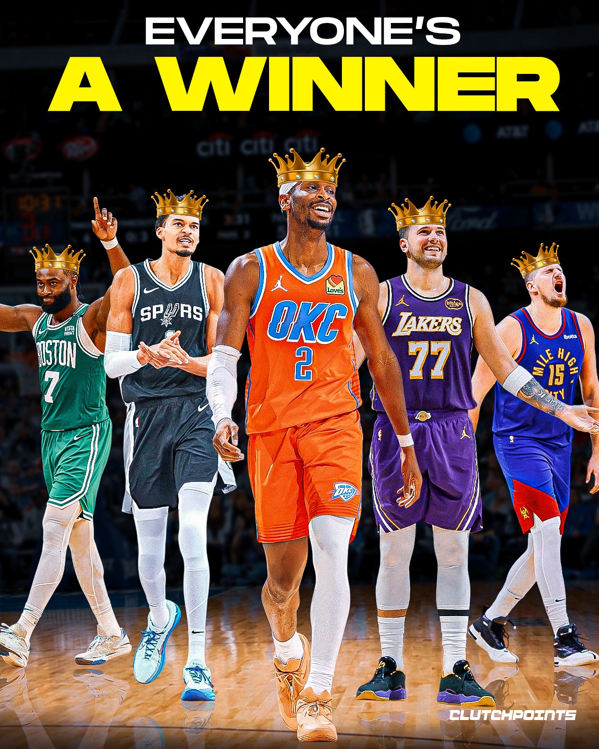 The 2026 NBA MVP race has entered the stratosphere. 

While past seasons had clear frontrunners, this year’s battle is a statistical gauntlet featuring five of the most dominant forces in the game. 

From Shai Gilgeous-Alexander’s consistency and Victor Wembanyama’s defensive transformation to the elite production of Luka Doncic, Nikola Jokic, and Jaylen Brown, the criteria for "Value" is being pushed to its limit.

“SGA, Jaylen Brown, Luka Doncic, Nikola Jokic & Wemby all have cases for why they deserve the award. It's any man's game at this point.” — Lou Williams

In a year where the gap between the elite is almost non-existent, the final weeks will serve as the ultimate tiebreaker. 

Whoever holds the trophy at the end will have earned it in the most competitive race in modern history.