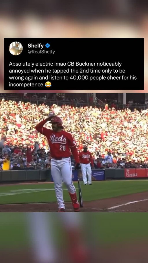 CB Buckner is going to Rage Quit by the end of the season #MLB