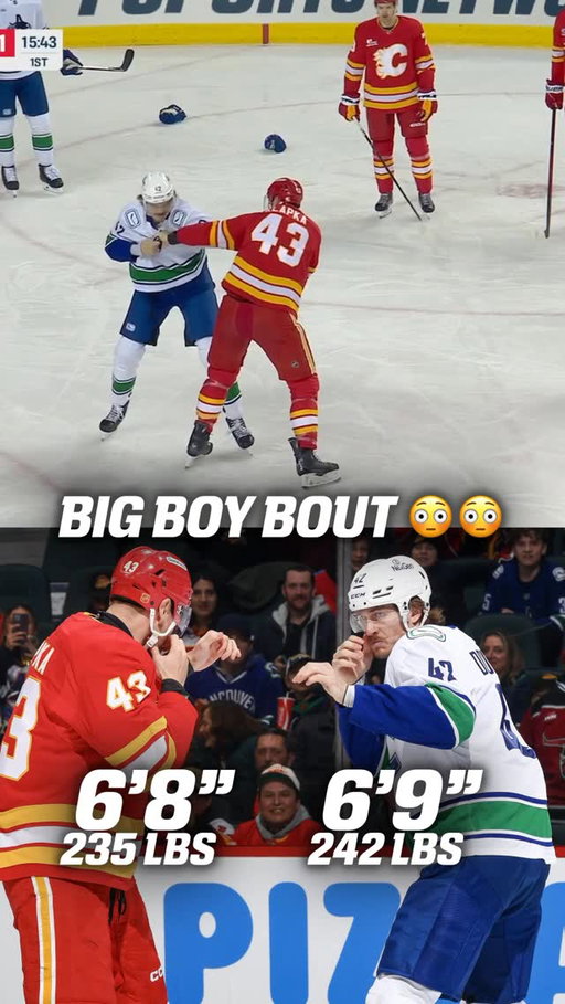 They took “Pick on someone your own size” literally 😆
