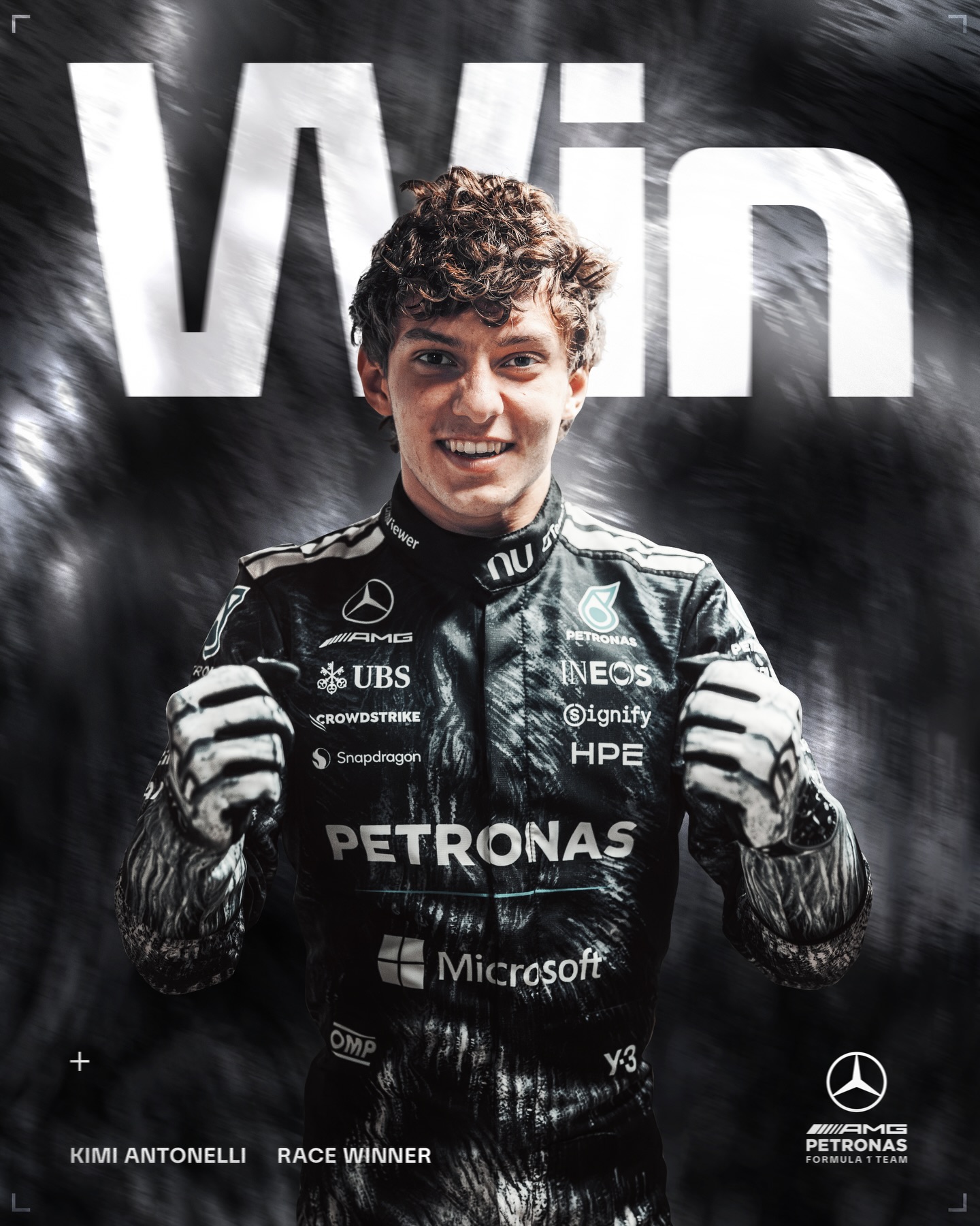 優勝！! 🏆🐺🇯🇵 KIMI WINS THE JAPANESE GRAND PRIX!